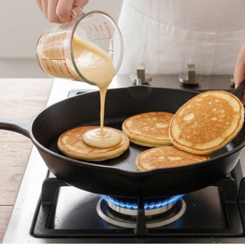 Step 5: Cooking the Pancakes