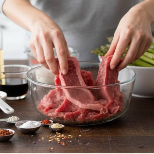 Step 1: Prepare the Beef