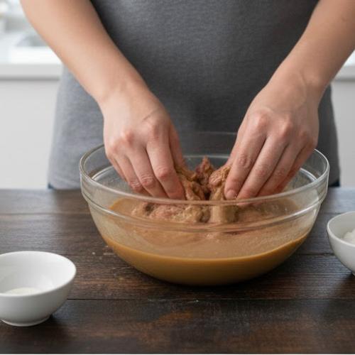 Step 3: Marinate the Beef