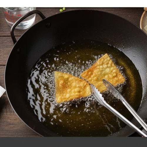 Step 1: Fry the Crackers