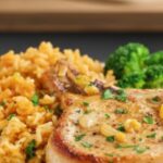 Baked Pork Chop Rice Recipe