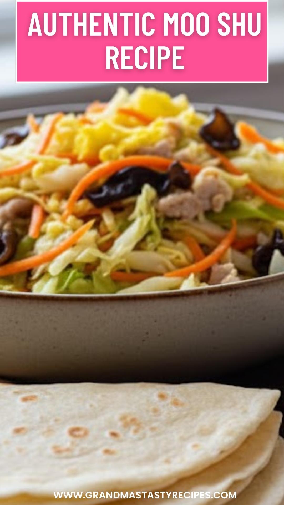 Authentic Moo Shu Recipe