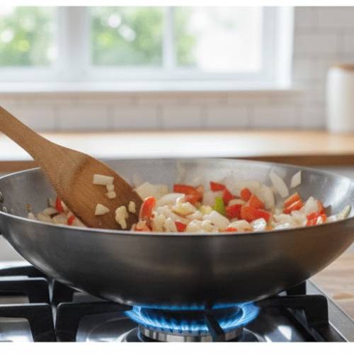 Step 4: Sauté the Vegetables Step 4: Sauté the Vegetables