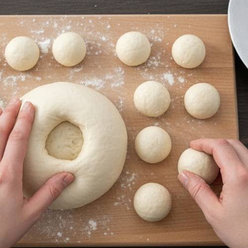 Step 4: Second Kneading Step 4: Second Kneading