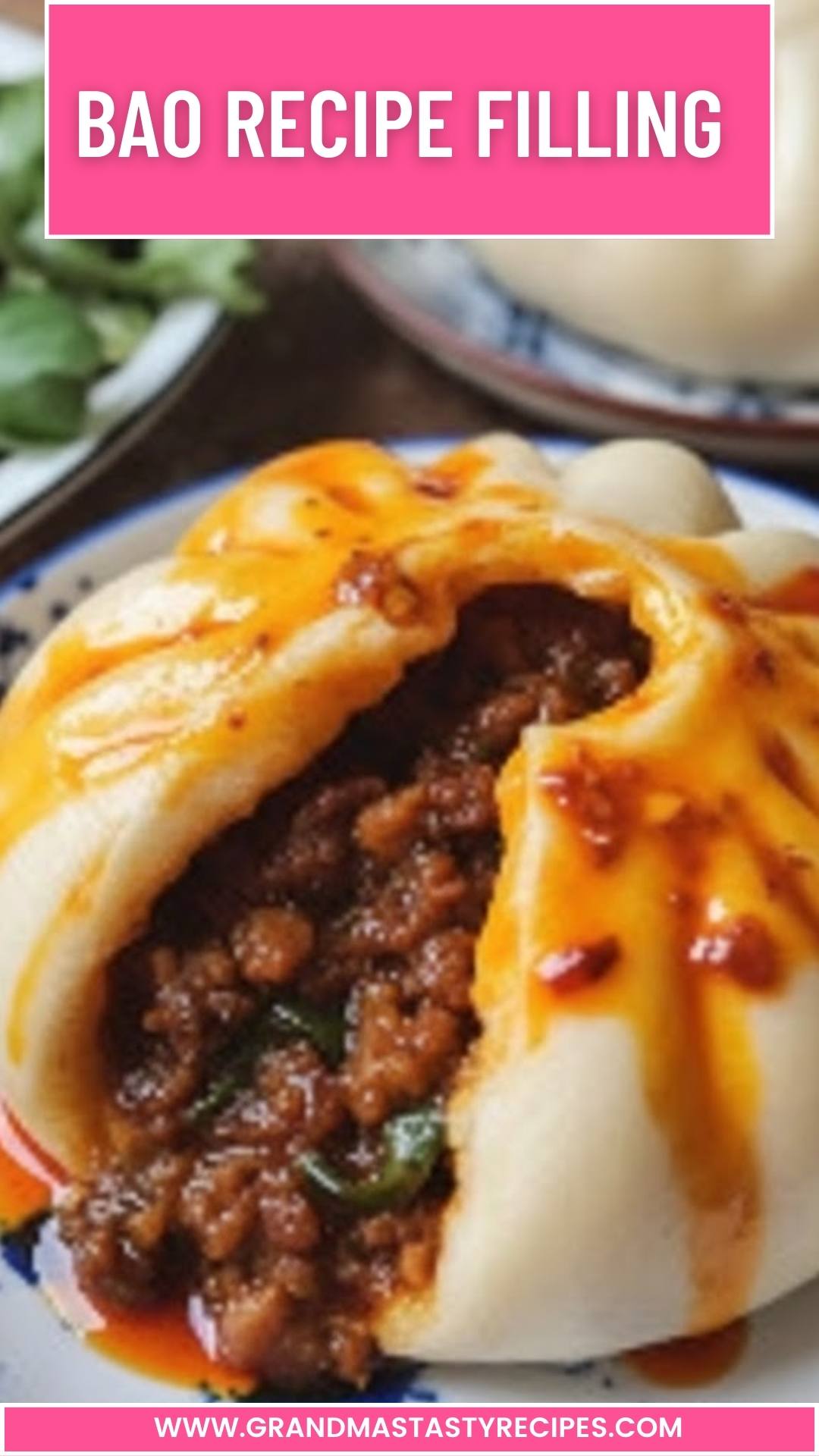 Bao Recipe Filling