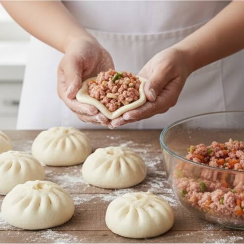 Step 3: Shape the Buns