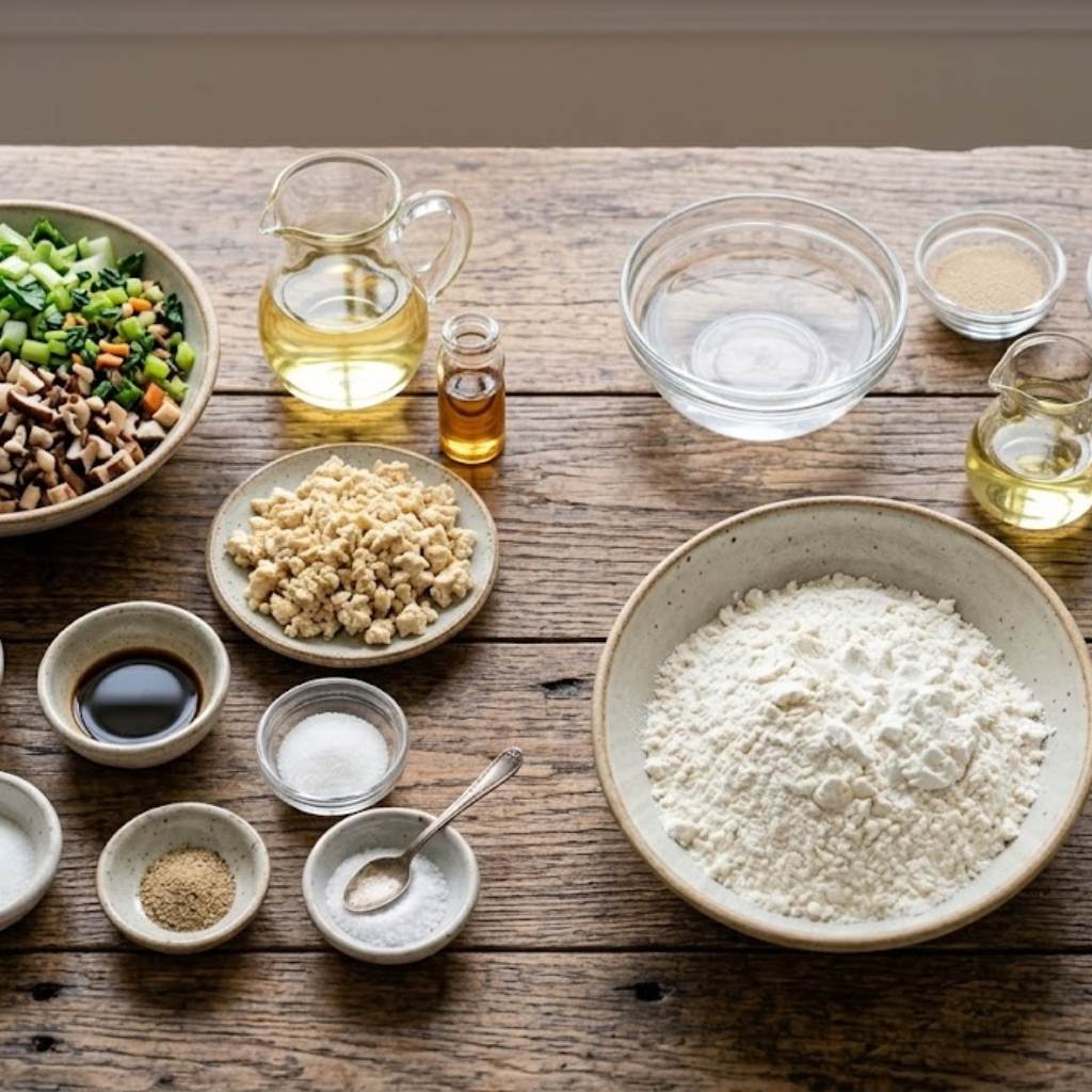 Ingredients You'll Need To Make This baozi recipe vegetarian