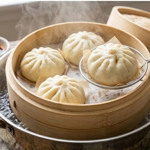 Step 4: Steam the Buns