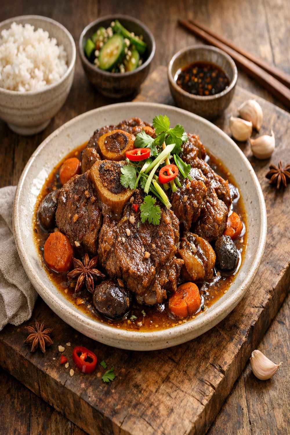 Asian Beef Shank Recipe