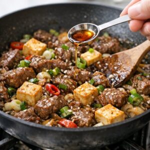 Asian Beef Tofu Recipe step 11