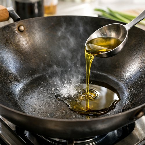 Step 4: Heat Your Wok and Add Oil