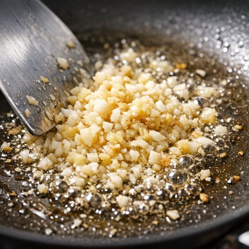 Step 5: Infuse Your Aromatics Into the Oil