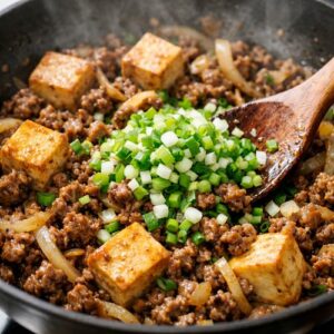 Asian Beef Tofu Recipe step 6