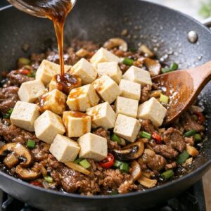 Asian Beef Tofu Recipe step 7
