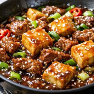 Asian Beef Tofu Recipe step 8