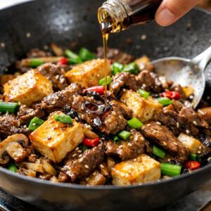 Asian Beef Tofu Recipe step 9
