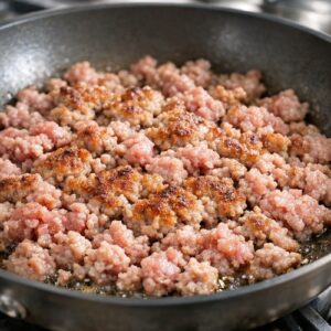 Asian Ground Pork Recipe Minutes step 1
