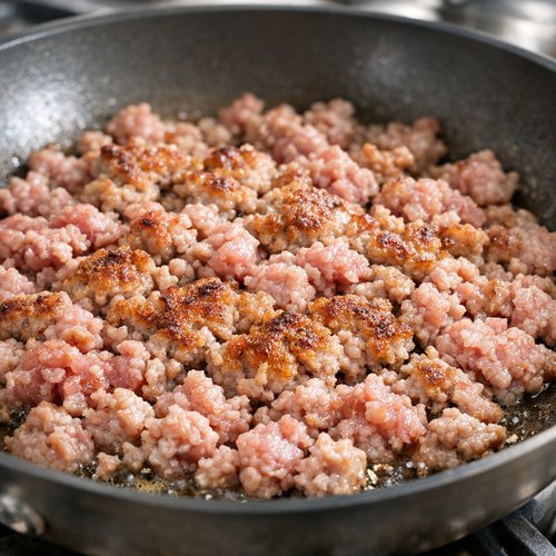 Step 1: Brown the Pork Over Medium-High Heat