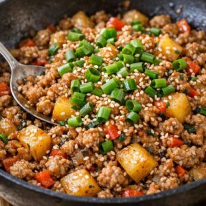 Asian Ground Pork Recipe Minutes step 6