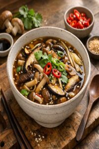Asian Mushroom Soup Recipe