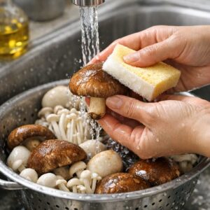 Asian Mushroom Soup Recipe step 1