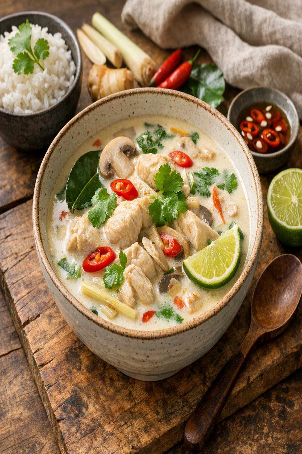 Authentic Tom Kha Gai Recipe