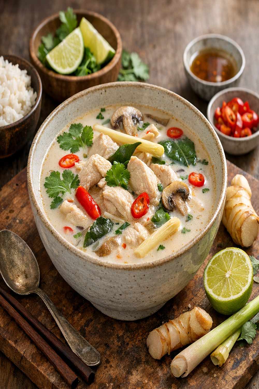 Authentic Tom Kha Gai Recipe