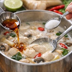 Authentic Tom Kha Gai Recipe step 7