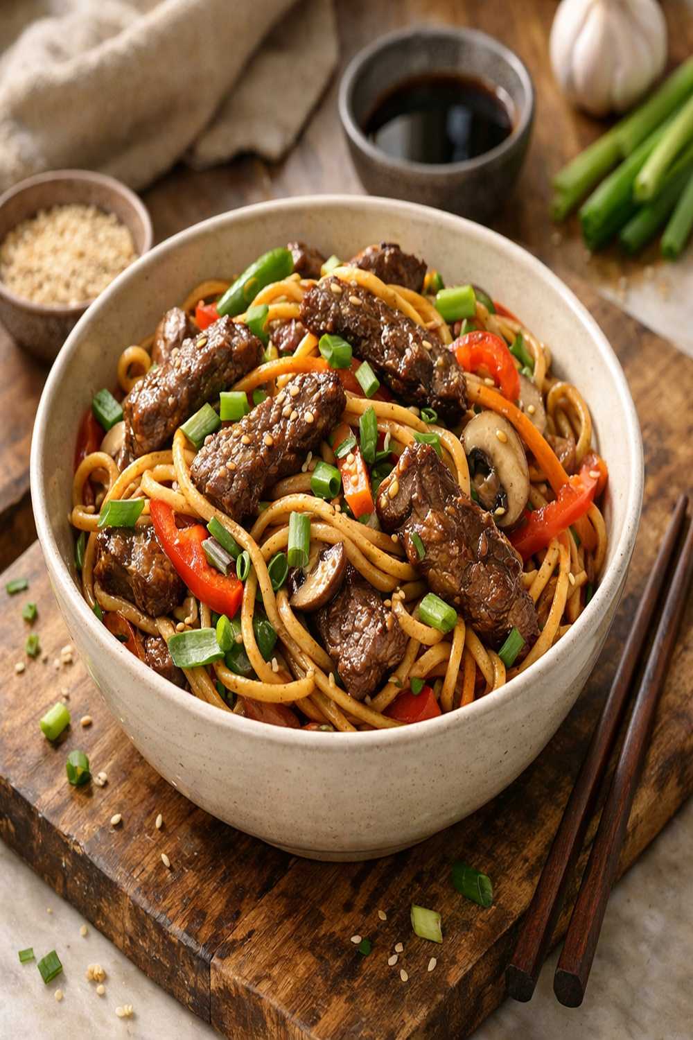 Beef Lo Mein Recipe