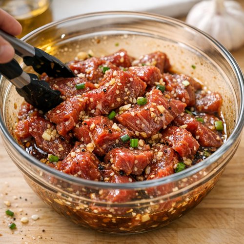 Step 1: Prepare and Marinate Your Beef (30-60 Minutes Ahead)