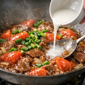 Beef Tomato Recipe Meal Prep step 8