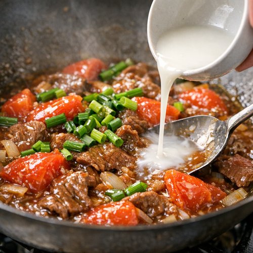 Step 8: Thicken and Season Final (30 Seconds)