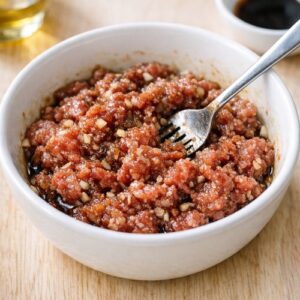 Bibimbap Ground Beef Recipe step 1