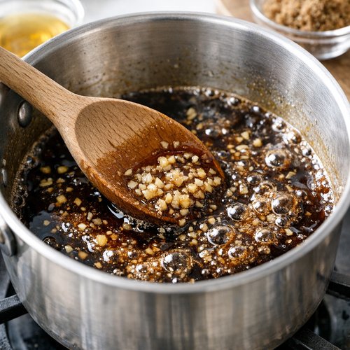 Step 3: Prepare Your Garlic-Forward Glaze