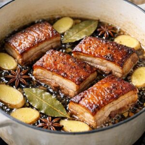 Braised Pork Belly Recipe Technique step 4