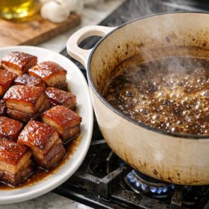 Braised Pork Belly Recipe Technique step 7
