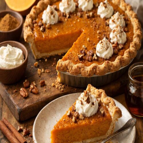 Butternut Squash Pie Recipe