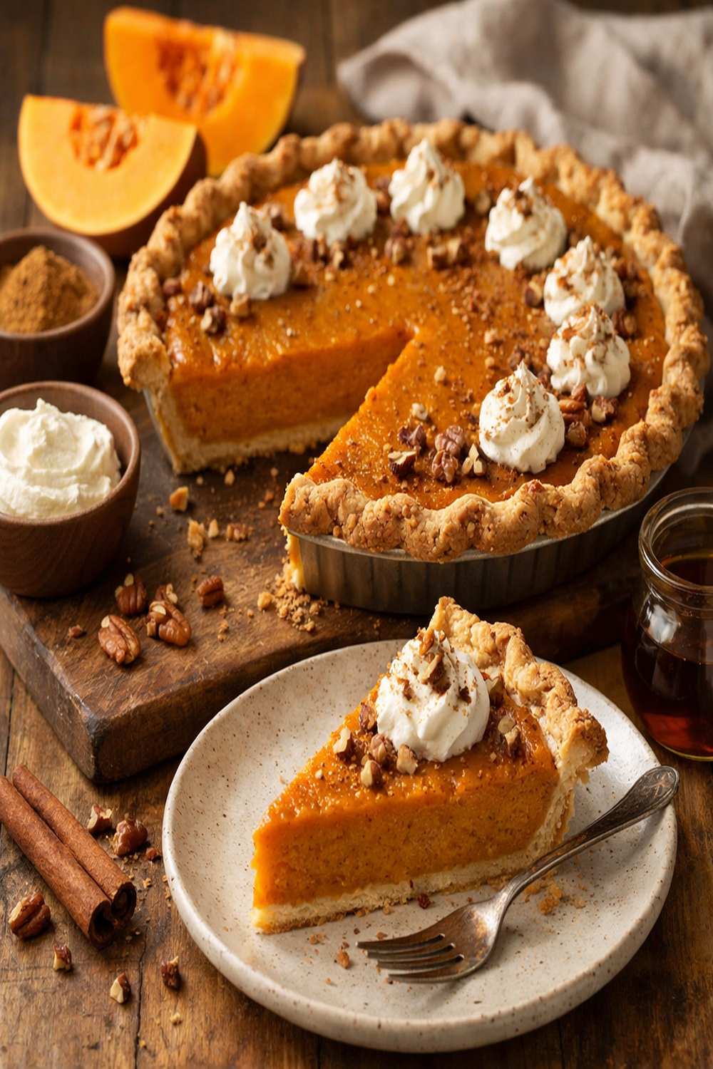 Butternut Squash Pie Recipe