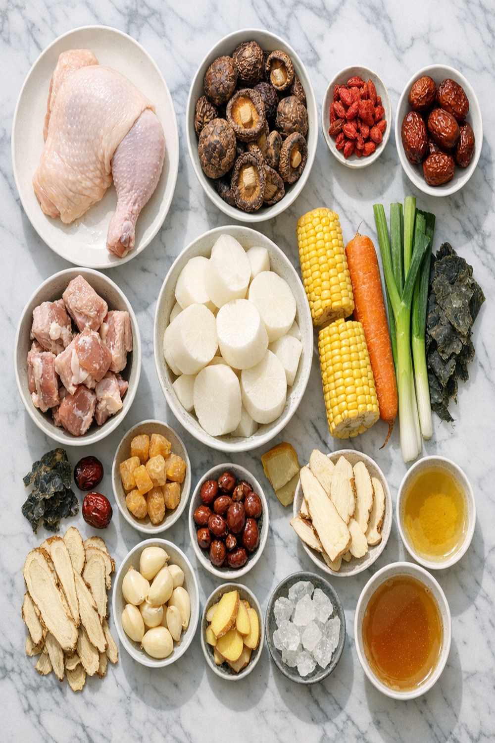 Cantonese Soup Recipe ingredients
