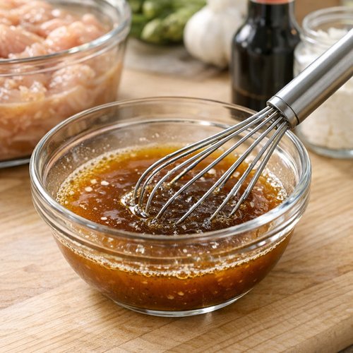 Step 2: Mix Your Sauce Components While Chicken Marinates
