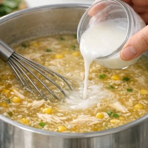 Chicken Corn Soup Recipe step 4