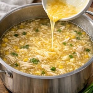 Chicken Corn Soup Recipe step 6