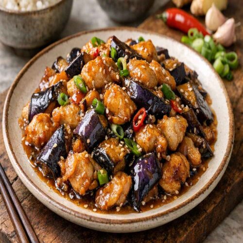 Chicken Eggplant Chinese Recipe