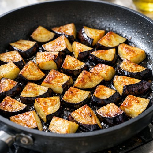 Step 5: Brown Your Eggplant Until It's Silky and Golden
