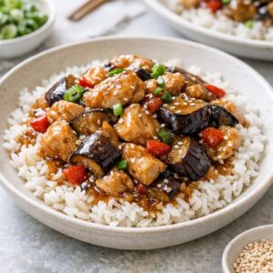 Chicken Eggplant Chinese Recipe step 8