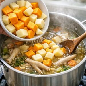 Chicken Feet Soup Recipe step 5