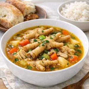 Chicken Feet Soup Recipe step 7
