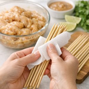 Chicken Satay Peanut Sauce Recipe step 5