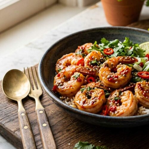Chili Garlic Shrimp Recipe