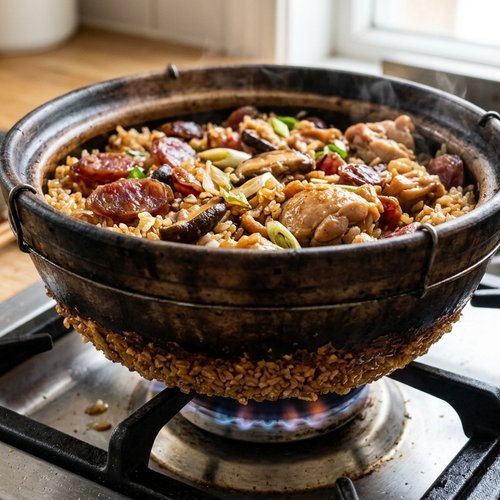 Step 12: Develop the Socarrat—Creating the Prized Crispy Bottom Layer